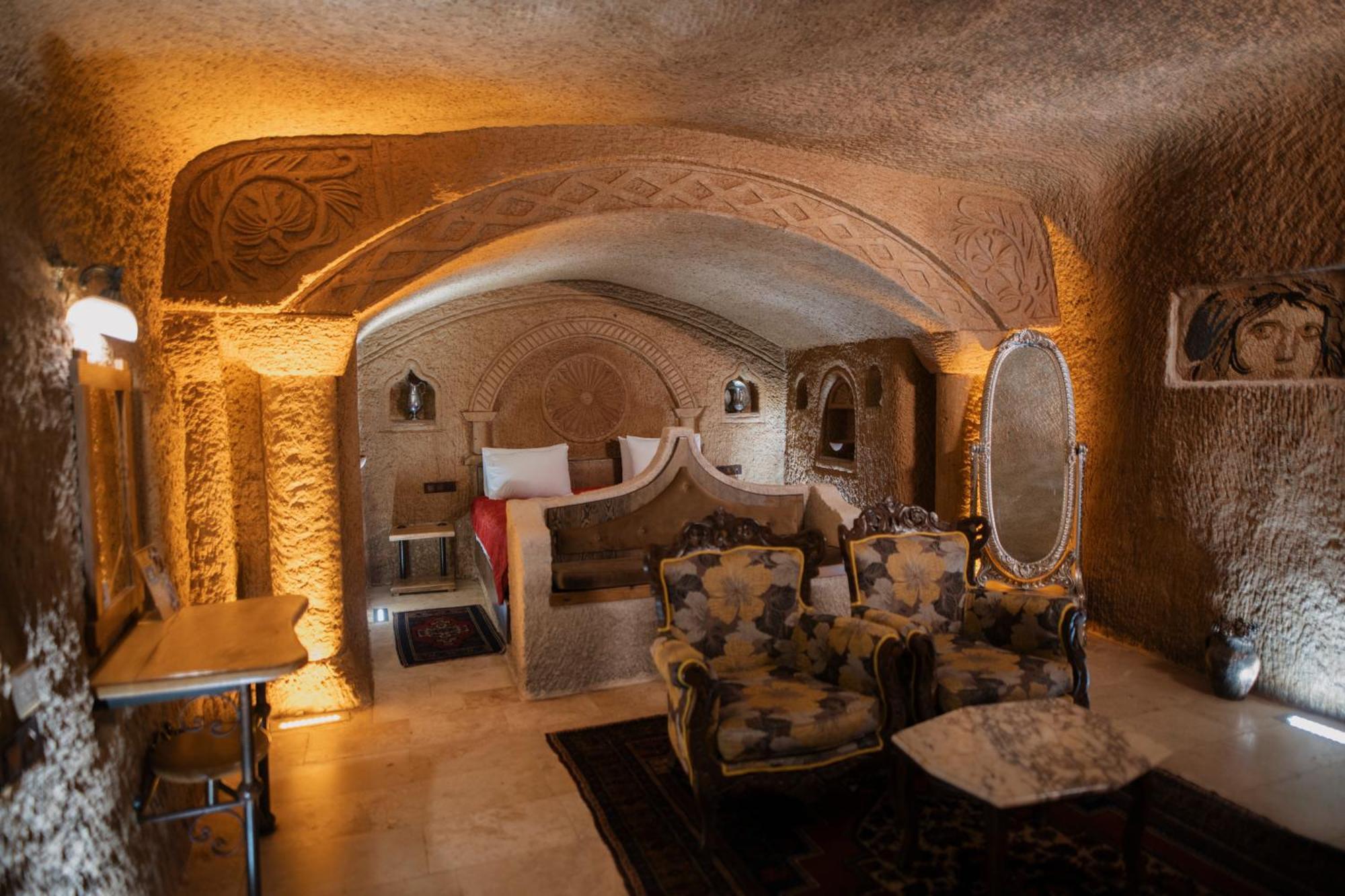 Cappadocia Cave Lodge Гореме Экстерьер фото