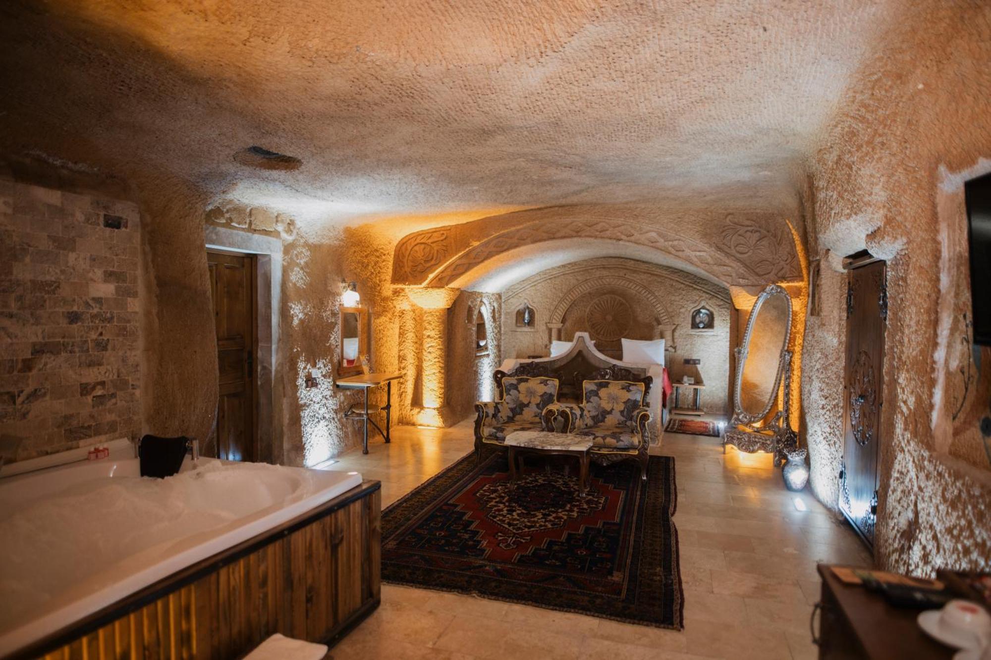 Cappadocia Cave Lodge Гореме Экстерьер фото